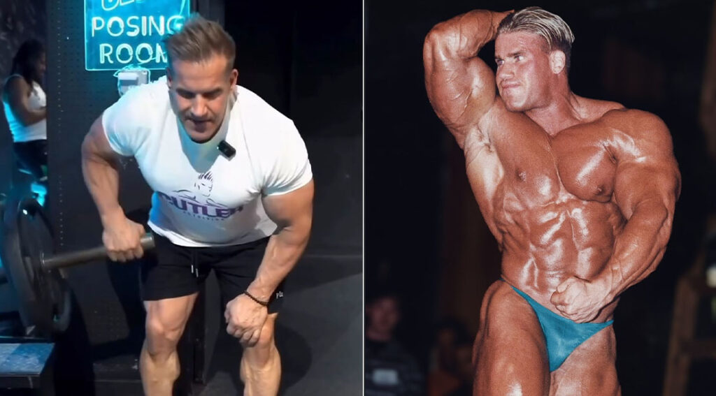 4 Times Mr. Olympia Jay Cutler Posing And Demonstrating How To Perform The Meadows Rows 1024x567