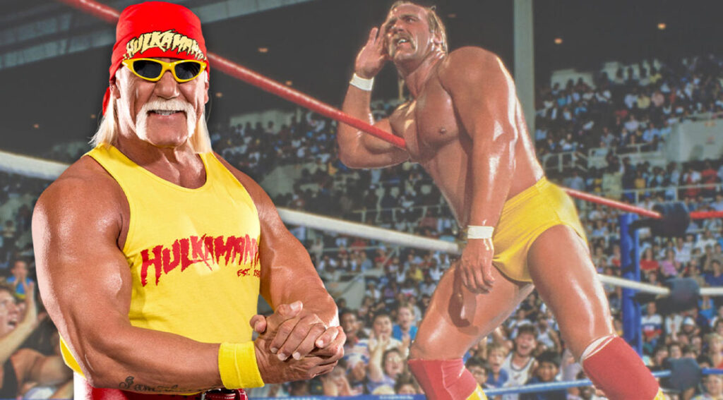 legendary pro wrestler hulk hogan displays his best most memorable moments inside the wwe ring and w.jpeg
