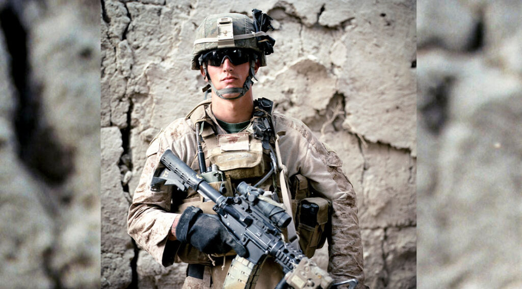 How Marine Veteran Jeric Fry Used JiuJitsu To Save His Lifestyles After Rock Backside Marine Veteran Jeric Fry In Combat During His Time In The US Marines 1024x567