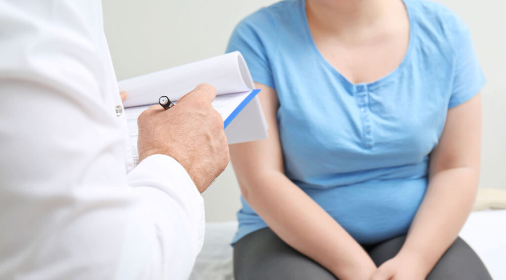 Sarcopenic Weight problems Defined: Why Shedding Muscle Whilst Gaining Fats Raises Dying Possibility by way of 83% obese woman diagnosed with sarcopenic obesity at the doctors examination room.jpg