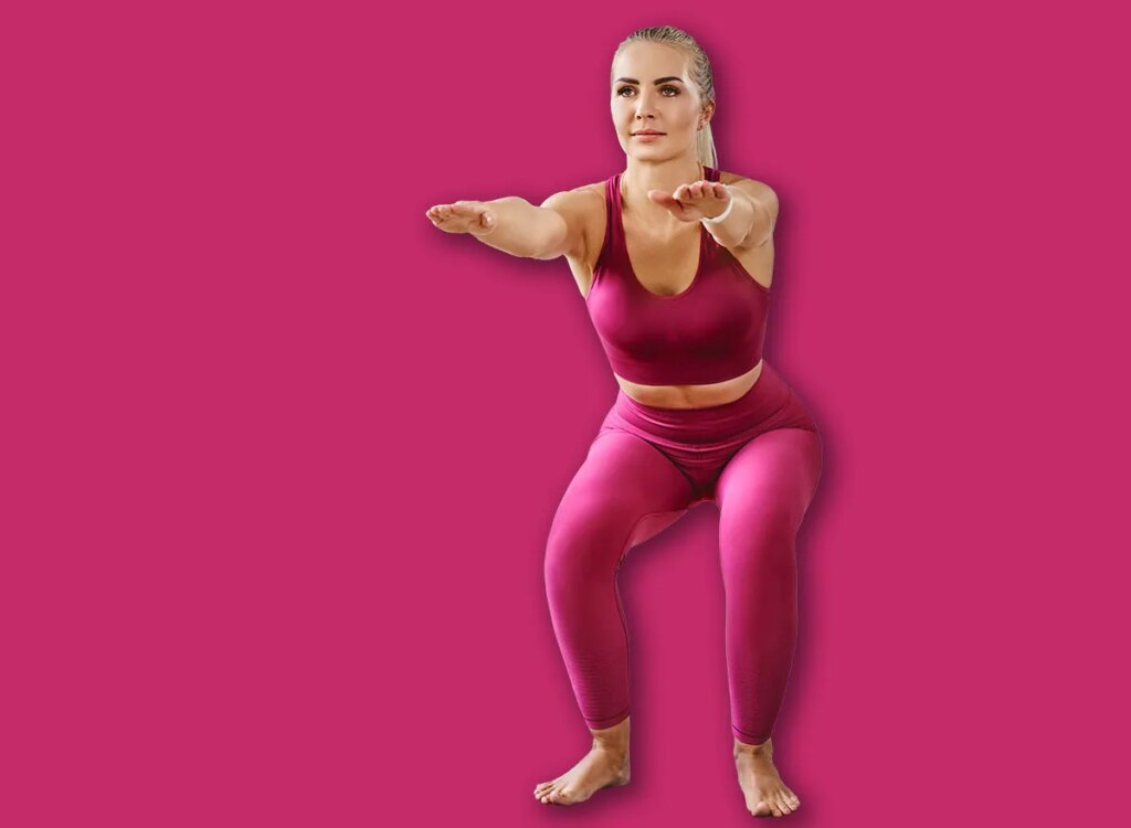 Woman Bodyweight Squat Exercise 2043917180 1024x750