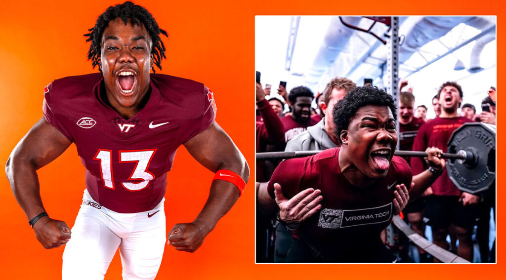 college football player kemari copeland and one of nfl top prospect squats 605 lbs.jpg