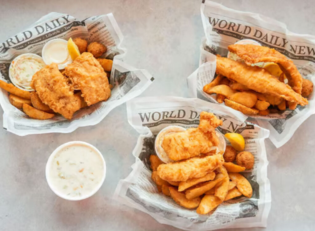 5 Eating place Chains Consumers Say Have the Easiest Fried White Fish scalawags whitefish chips.jpg