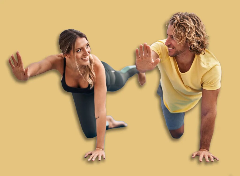 happy couple bird dogs yoga exercise 2315367789.jpg
