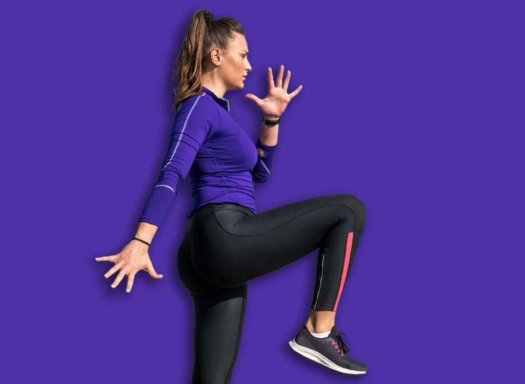 Morning Workout routines for Steadiness After 60, From a CPT woman high knee drives exercise 1914803611.jpg