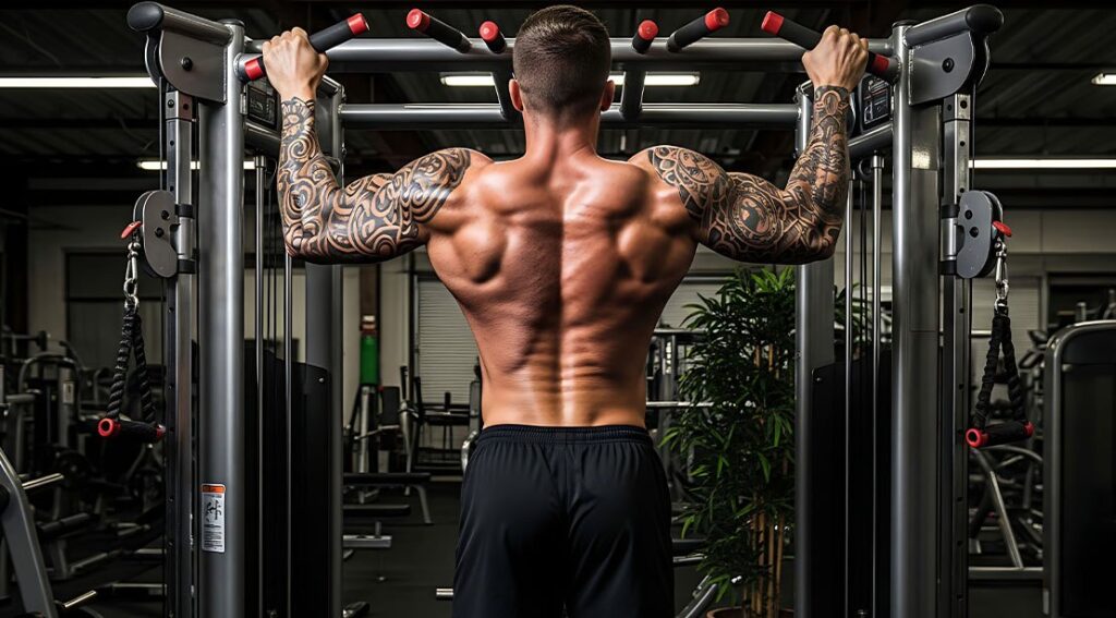muscular bodybuilder using pullup to build a muscular back.jpg