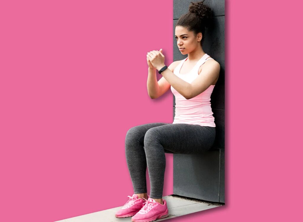 Wall Take a seat Check After 50: How Lengthy Approach Elite woman wall sit 646596310.jpg